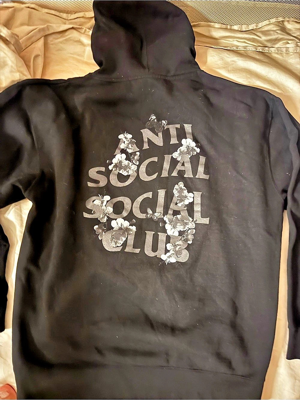 Anti Social Club Kkoch Hoodie Black